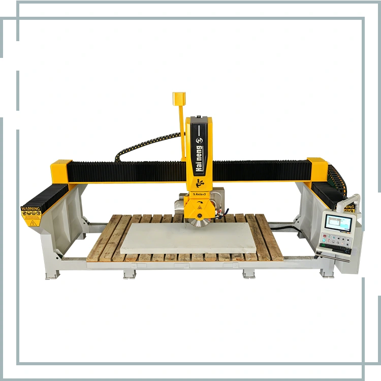 CNC 5 oxlu körpü daş kəsmə maşını