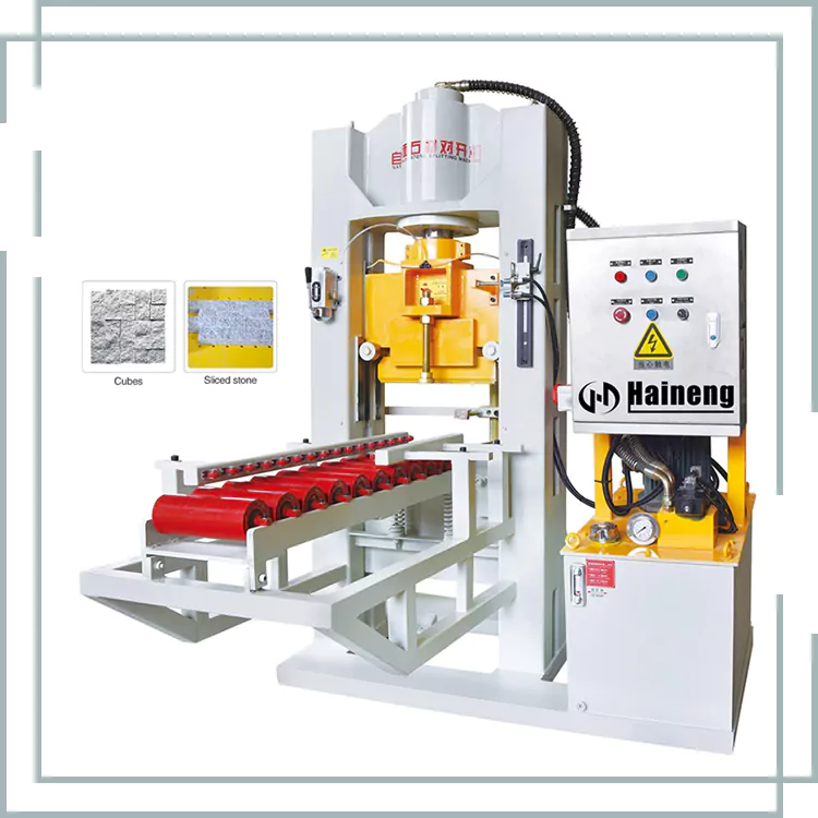 Kub daş splitter maşın