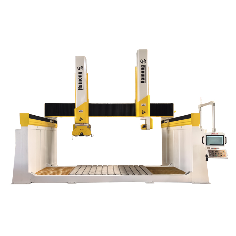 İki Başlı 6 Oxlu CNC Emal Mərkəzi